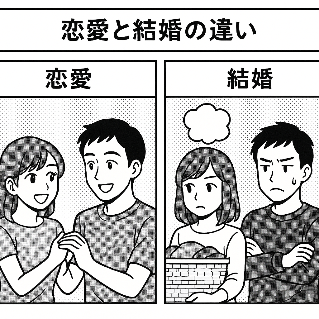 【婚活成功のヒント】「恋愛」と「結婚」の違いを理解する婚活の心得