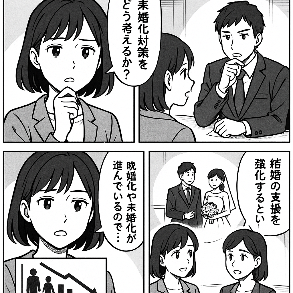 晩婚化・未婚化対策をどう考えるか、日本の未来と結婚の価値
