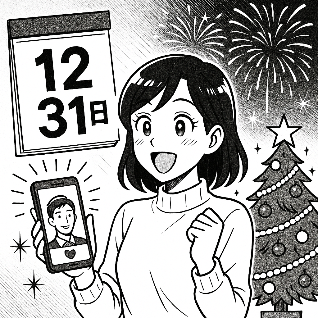 【婚活成功の鍵】12月31日の過ごし方で “来年の出会い力” が決まる理由