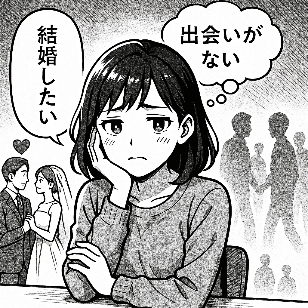 【婚活女性の本音】「結婚したいのに出会いがない」現実とその対策