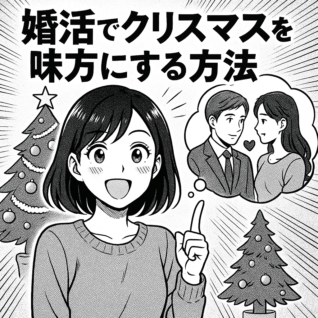 【婚活でクリスマスを味方にする方法】