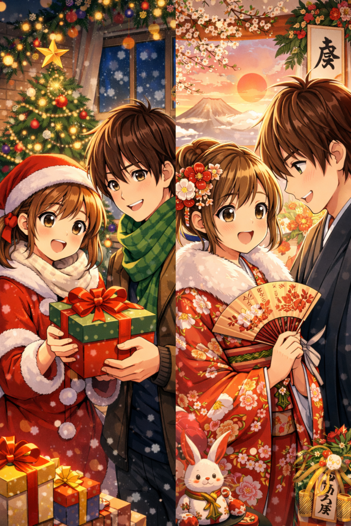 クリスマスとお正月