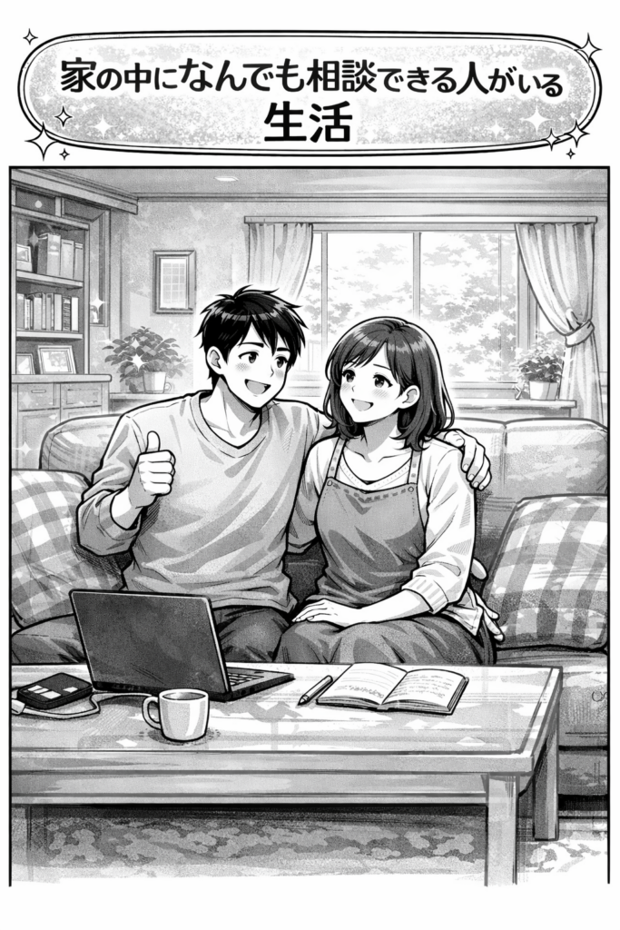 家の中に、何でも相談できる人がいる生活を夢見ませんか？