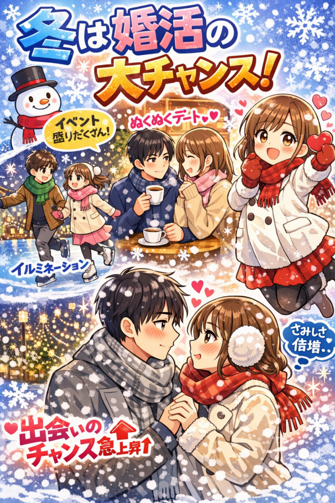 【冬は婚活の大チャンス】