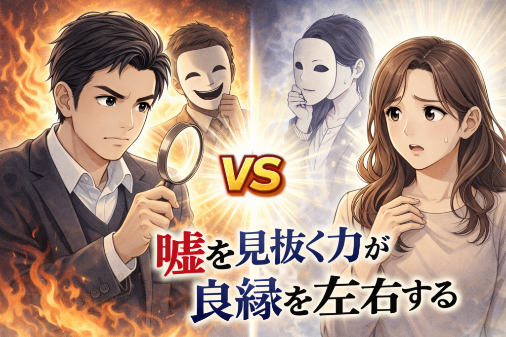 婚活における「うそ」と信頼―見抜く力が良縁を左右する時代