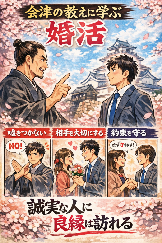会津藩の教え「什の掟」に学ぶ婚活の心得
