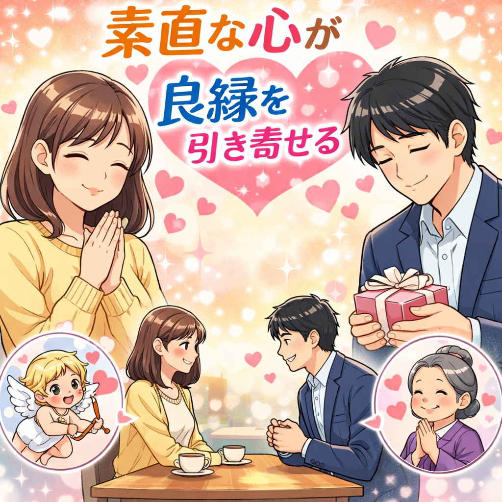 素直な心が良縁を引き寄せる ― 婚活成功の意外な共通点